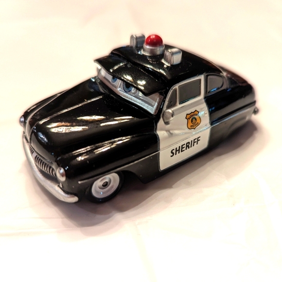 Sheriff Toy Car Vehicle 🔥 Disney Pixar Cars - Picture 2 of 3